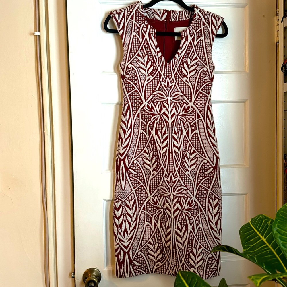 Anthropologie HD in Paris midi dress XS 0P